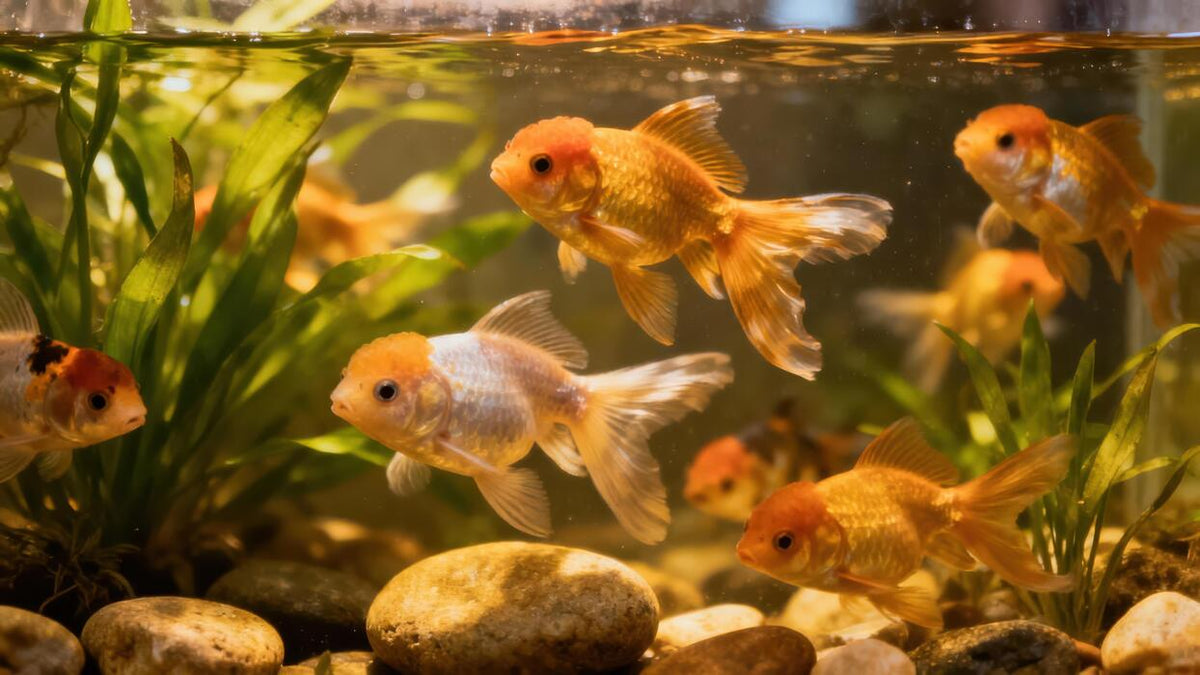 Mix Fancy Goldfish With Common Goldfish