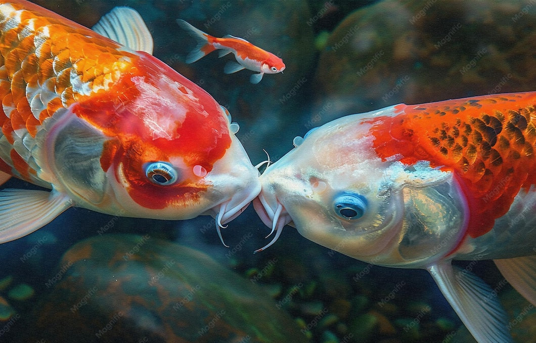 Fast Growing Koi Fish 