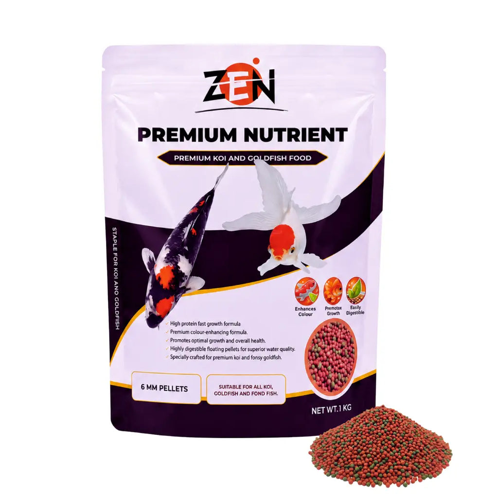 ZEN Premium Nutrient 6mm Floating Pellets – Premium Koi & Goldfish Food - Zen Aquarium AU