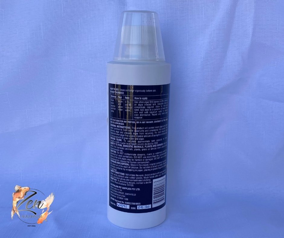 Australian Pet Supplies Algae Killer 500ml Zen Aquarium Zen