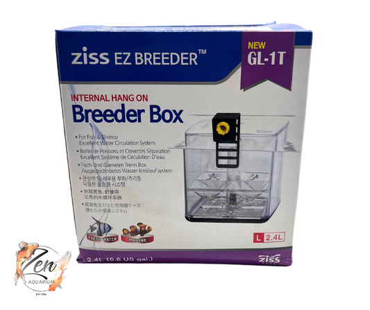 GL-1 Ziss EZ Breeder Large Internal Hang on Breeder Box - Zen Aquarium AU